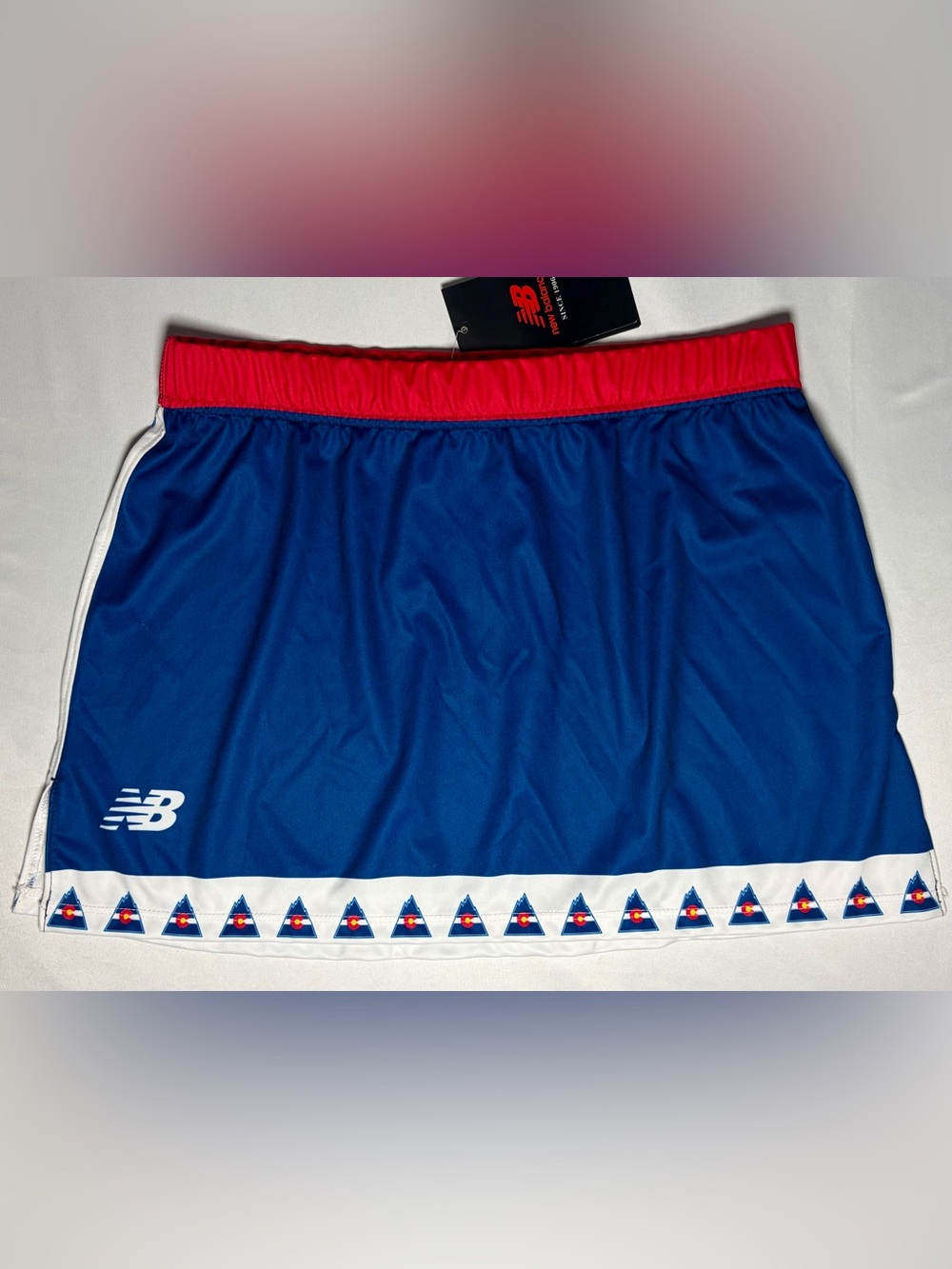 New Balance Custom Colorado Flag Club Kilt Athletic Skirt Women's Small NWT